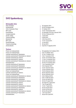 Jaarplanner Spakenburg