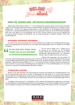 Download Analyse - Belgi&euml; is geen eiland