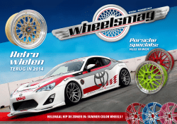 Bekijk de brochure - Alustar Wheels BV