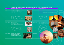 Download hier het tijdschema