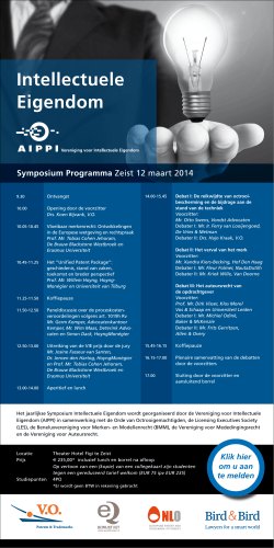 AIPPI-symposium