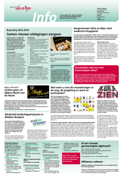 Infopagina_week_43 - Gemeente Gilze en Rijen