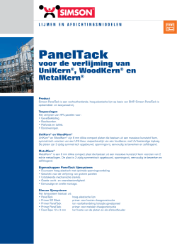 PanelTack - UniKern Bouw compact