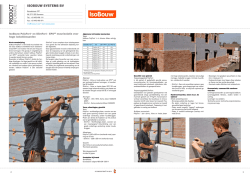 IsoBouw PolyFort+ en SlimFort
