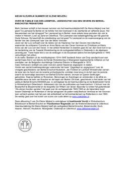 Lees verder - Donateursactie DE NIEUWE SCHAKEL