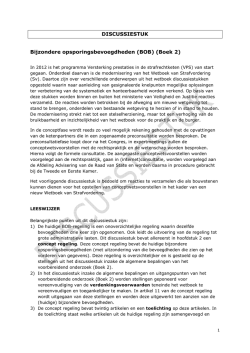 Discussiestuk BOB - Rijksoverheid.nl