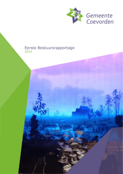 Eerste Bestuursrapportage 2014 definitief