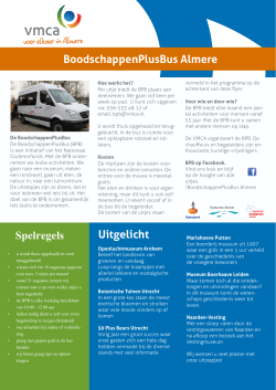 Spelregels - Almere Poort