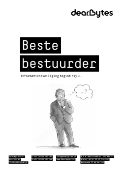 dit boekje (PDF) - Blog over informatiebeveiliging &ndash; Erik
