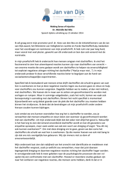 Ik wil graag eerst mijn promotor prof. dr. Kees van den Bos en de