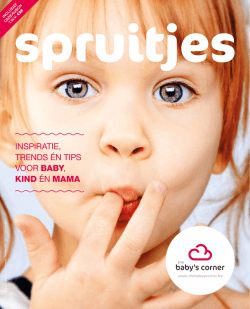 inspiratie, trends &eacute;n tips voor baby, kind &eacute;n mama