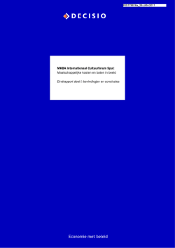 rapport - Decisio