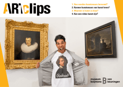 Download hier lesmateriaal bij deze ARTclip