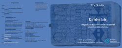 Kabbalah, - ARENDLANDMAN.NL