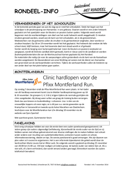 Het Rondeel info 7 november 2014