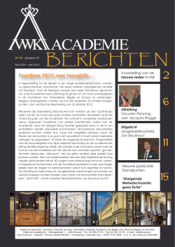 ACADEMIE - Koninklijke Vlaamse Academie van België voor