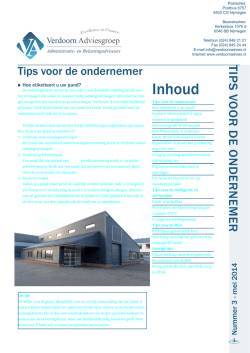 ei 2014 - Verdoorn Adviesgroep