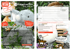 dreamnight at the zoo