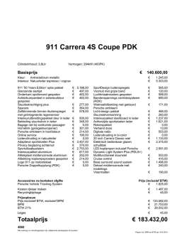 Download brochure - Porsche Centrum Leusden