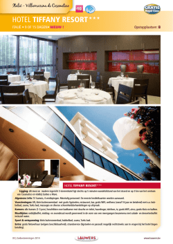 HOTEL TIFFANY RESORT