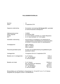 OPENBAAR VERSLAG 12