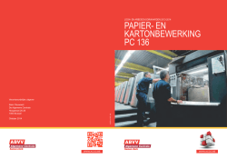 PAPIER- EN KARTONBEWERKING PC 136