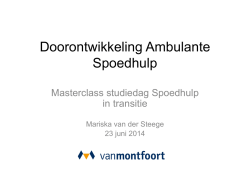 Doorontwikkeling ASH