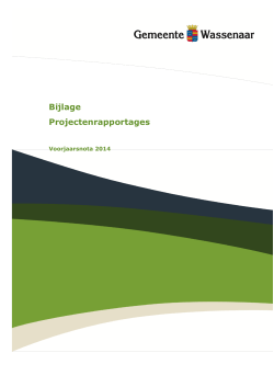 Bijlage 2 Projectrapportages (cie)