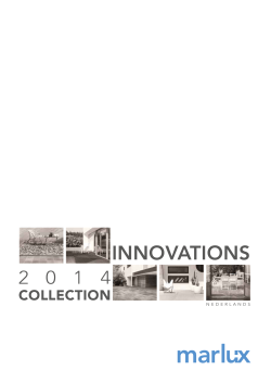 Marlux brochure Innovations 2014