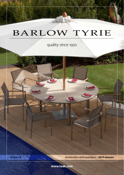 Product informatie Barlow Tyrie