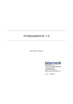 Download handleiding Kringloopplanner