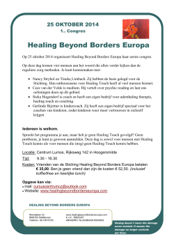 Healing Beyond Borders Europa