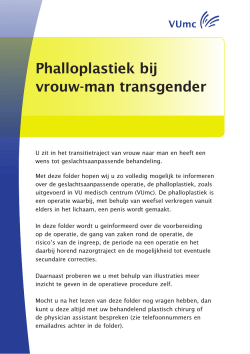 260. Phalloplastiek bij vrouw-man transgender 23 december