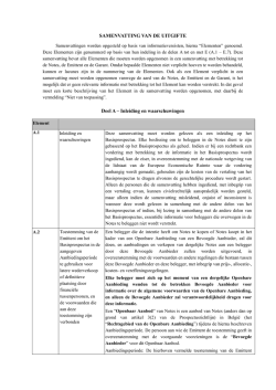 ISSUE SPECIFIC SUMMARY OF THE NOTES
