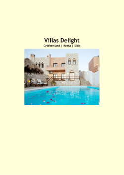 Villas Delight - Eliza was here