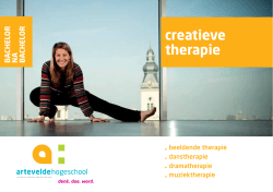 creatieve therapie - Arteveldehogeschool