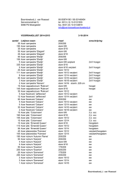 Download hier onze voorraadlijst.
