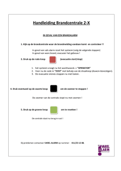 Handleiding Brandcentrale 2X nl_