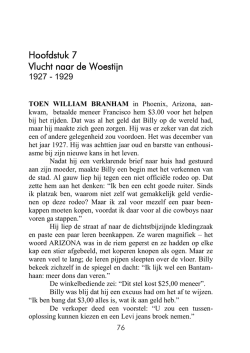 Hoofdstuk 7 Vlucht naar de Woestijn