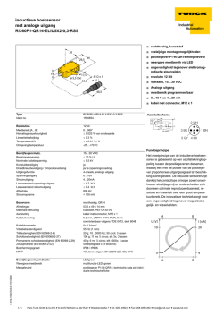 inductieve hoeksensor
