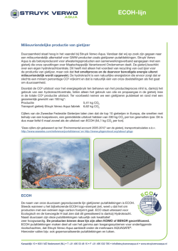 Download infosheet - Struyk Verwo Aqua