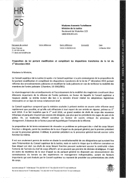 Madame Annemie Turtelboom Ministre de la Justice Boulevard de