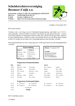 Scheidsrechtersvereniging Boxmeer-Cuijk e.o.