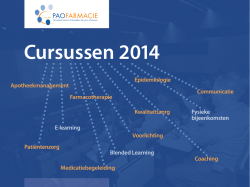 cursusaanbod 2014