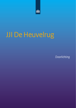 JJI De Heuvelrug - Inspectie jeugdzorg