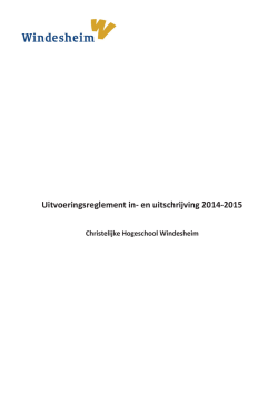 Besluit 708 uitvoeringsreglement in- en uitschrijving