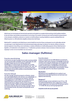 Klik hier voor de vacature