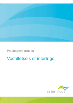 Vochtletsels of intertrigo