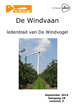 pdf versie - De Windvogel