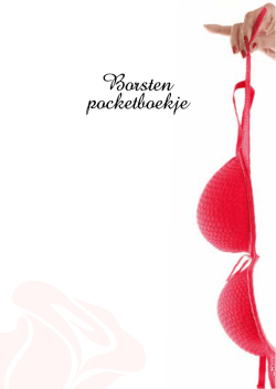Borsten pocketboekje
